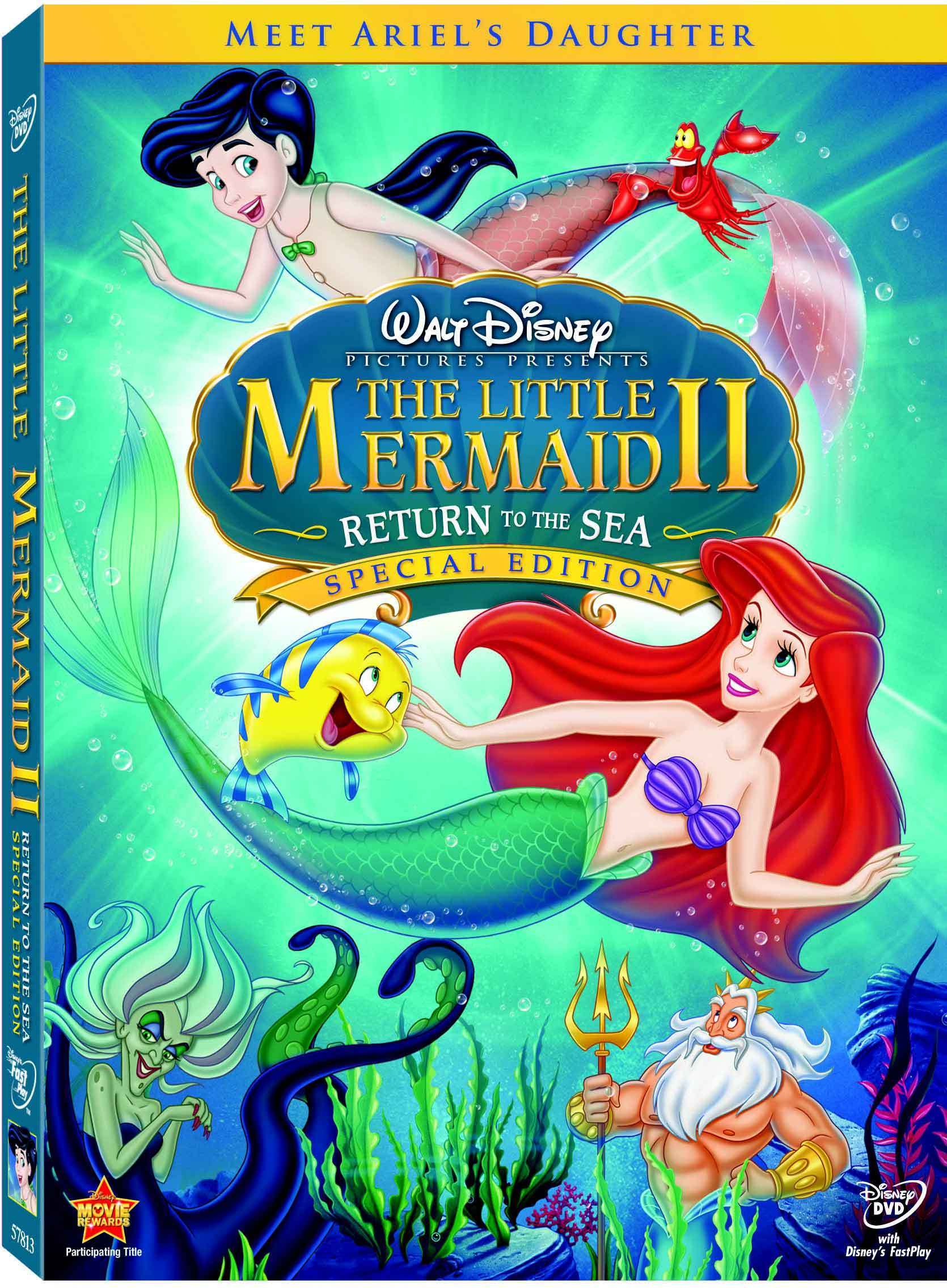 Disney Little Mermaid II Return To The Sea (DVD) Movie
