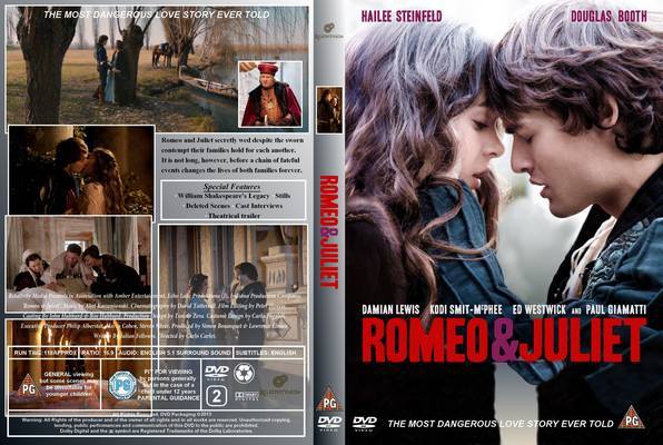 Romeo and Juliet (2013) DVD Cover