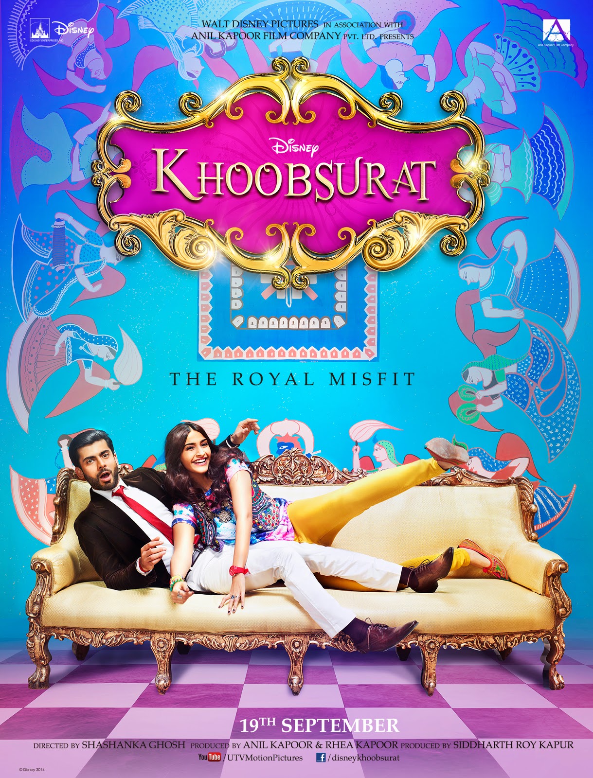 Khoobsurat (2014)dvdplanetstorepk