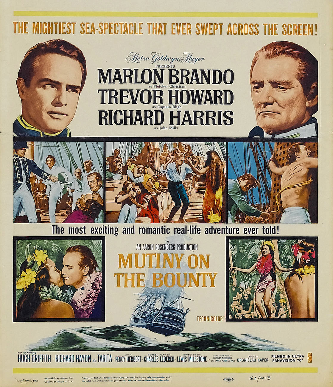 mutiny on the bounty (1962)dvdplanetstorepk