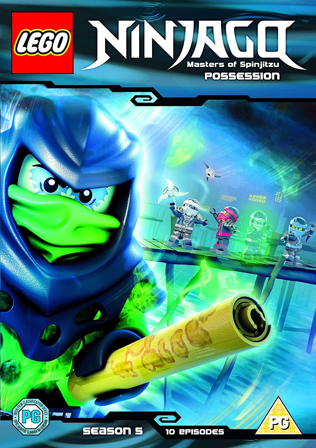 Lego Ninjago Masters Of Spinjitzu Season 5 Dvd 2017 Original