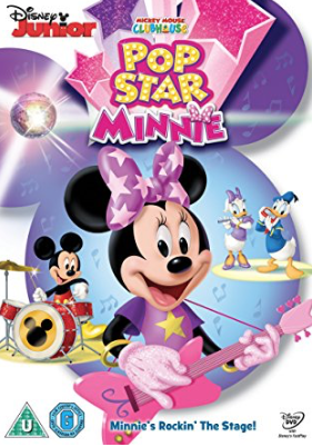 Mickey Mouse Clubhouse Pop Star Minnie Dvd 2016 Original Dvd