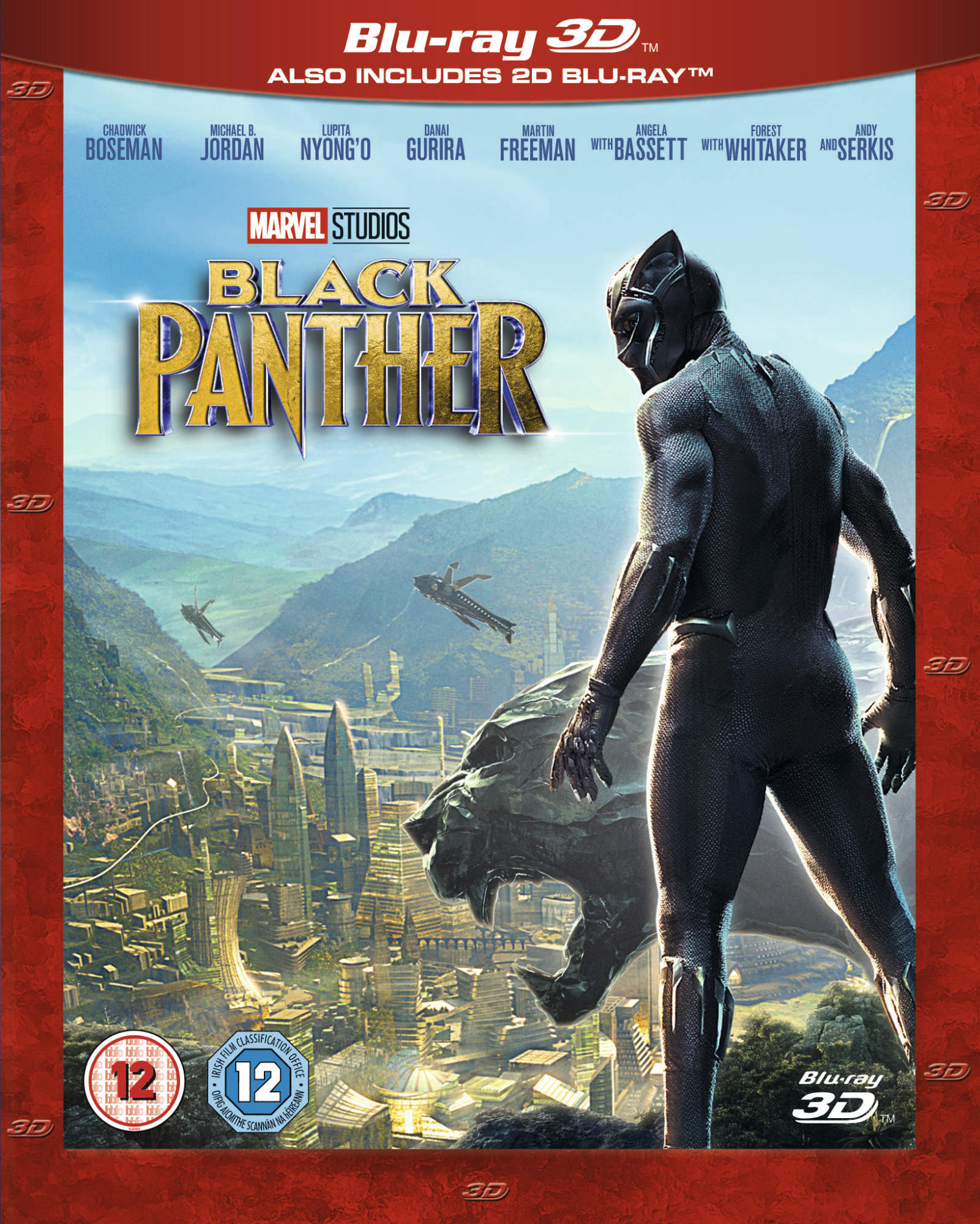  Black  Panther  3D  Blu Ray 2021 Original DVD PLANET STORE